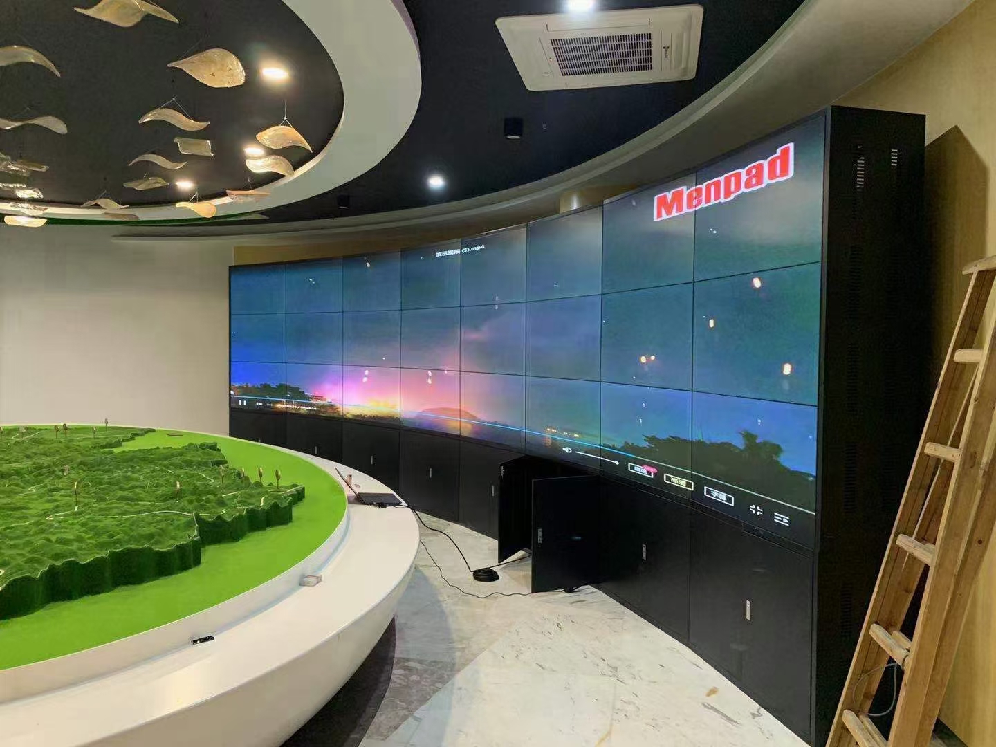 通许拼接屏安装案例展示